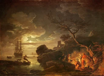 Landskap i måneskinn